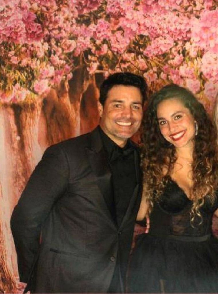 Chayanne junto a su hija Isadora Figueroa Foto: Instagram