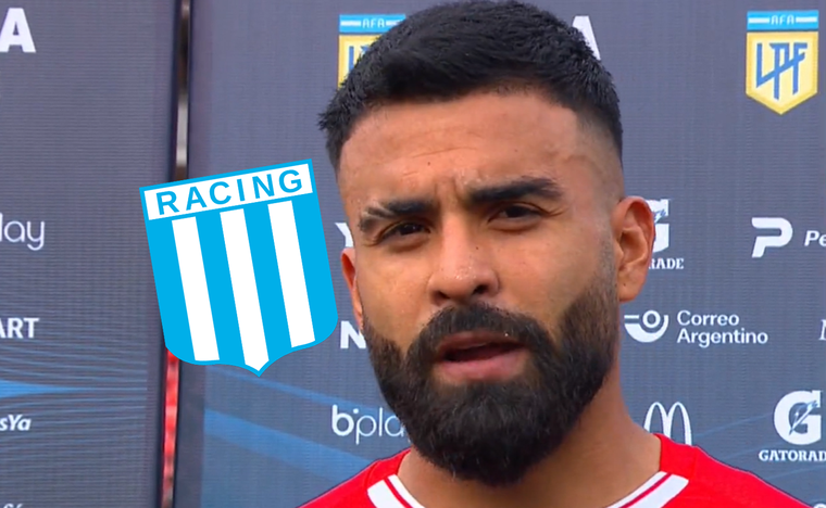 Canelo y la picante chicana a Racing. Foto: MDZ