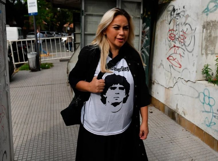 Verónica Ojeda declara este jueves en el juicio por la muerte de Diego Maradona Foto: NA