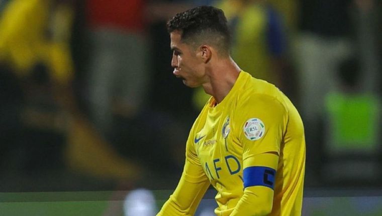 Cristiano fue sancionado por sus gestos Foto: @postunited