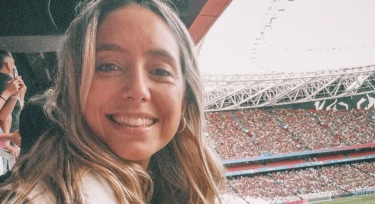 Sofi Martínez vivió un auténtico drama en un aeropuerto La periodista se encuentra en Europa cubriendo las definiciones de los torneos internacionales Foto: @sofimmartinez