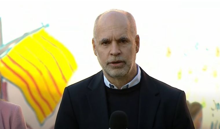 El jefe de Gobierno porteño aseguró tener vocación de diálogo, pero criticó la medida escalonada que tendrá lugar en todas las líneas durante la jornada. Foto: Youtube