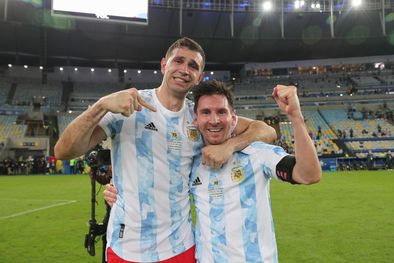 MDZol | Emiliano Martínez, el nuevo héroe de la selección argentina en semifinales. Foto: AFA