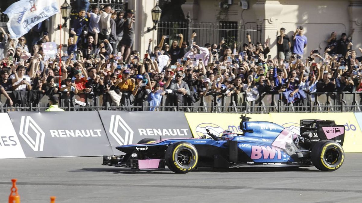 Franco Colapinto hizo historia ante más de 500 mil personas con un impresionante show en Palermo