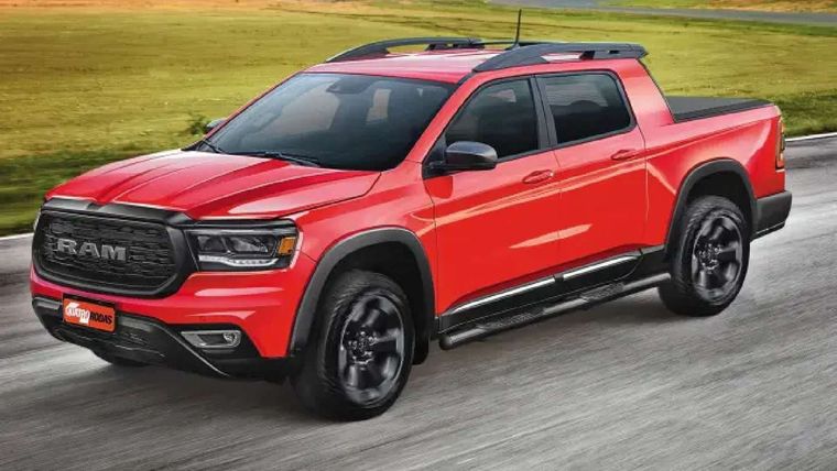 Boceto de cómo podría ser la Ram 1200.