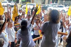 Ampros rechazó la oferta de aumento salarial. Foto: Ampros