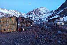 El accidente no afectó el transito sobre la ruta 7. El accidente no afectó el transito sobre la ruta 7.