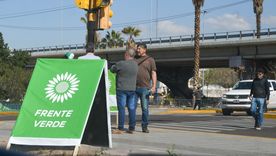 Elecciones: el Frente Verde se presenta para los comicios en 6 departamentos. Elecciones: el Frente Verde se presenta para los comicios en 6 departamentos.