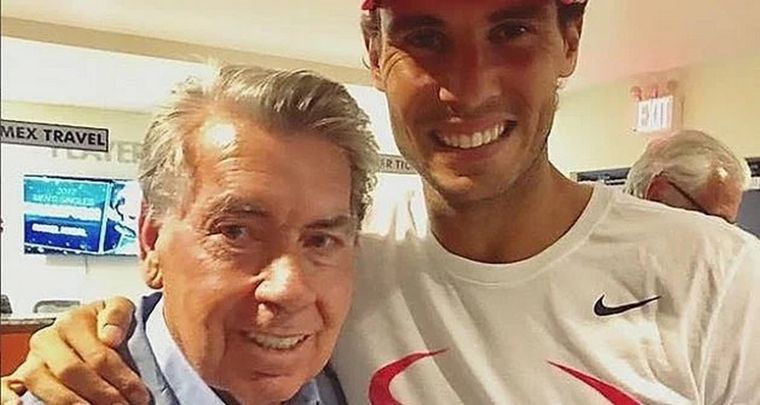 La imagen que usó Rafa Nadal para despedirse en redes sociales Foto: Twitter @RafaelNadal