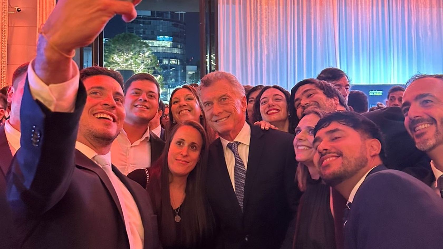 Mauricio Macri en la Fundación Pensar