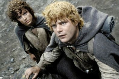 MDZol | El señor de los anillos está protagonizada por Elijah Wood comos Frodo y Sean Astin como Sam. Foto: NEW LINE CINEMA