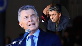 Mauricio Macri y Marcelo Gallardo, con destinos parecidos. Mauricio Macri y Marcelo Gallardo, con destinos parecidos.