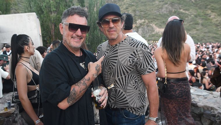 José Bahamonde y Toto Maslup. José Bahamonde y Toto Maslup.