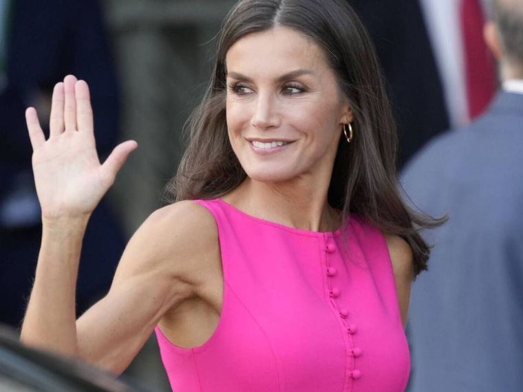 El look más comentado de Letizia en Egipto.