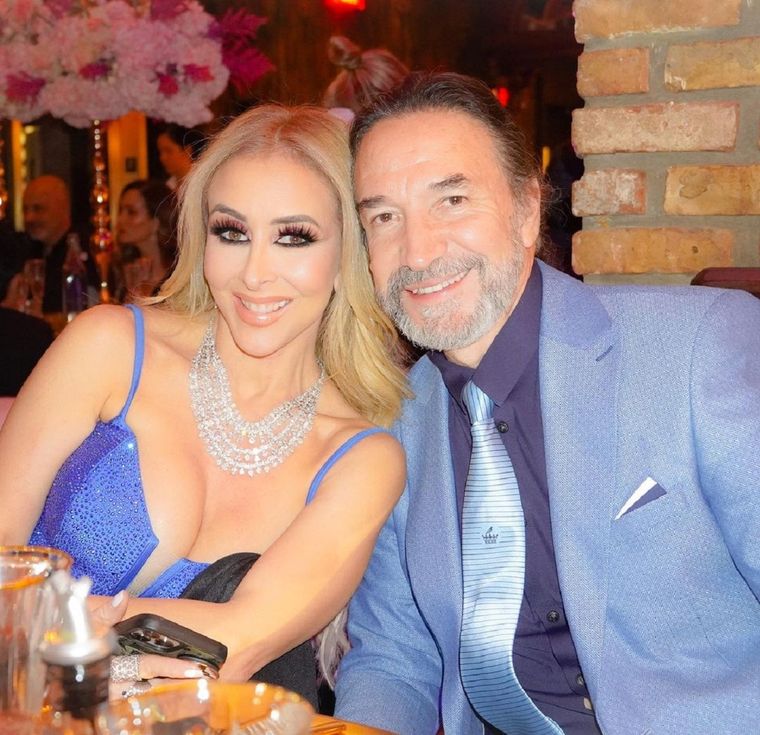 Marco Antonio Solís junto a su esposa Cristy Solís. Foto: Instagram