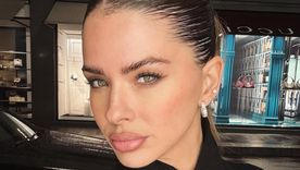 La China Suárez se puso un buzo de Chicago tras la asunción del Papa. Foto: Instagram @sangrejaponesa.