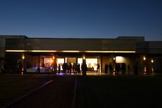 Bodega Trivento, en la noche. Foto: ALF PONCE MERCADO / MDZ