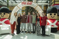 Coca-Cola y Fundación Sí presentaron la alianza en la villa navideña instalada en el Abasto Shopping Foto: Gentileza Coca Cola