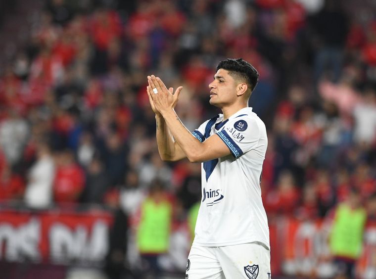 Claudio Aquino es la figura de este Vélez. Foto: FotoBaires