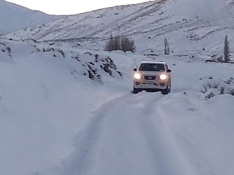 Las nevadas afectarán principalmente la zona cordillerana Foto: Prensa San Rafael