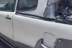 video: fueron a la playa y dejaron al perro encerrado en la camioneta