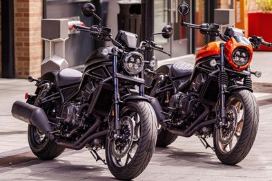 MDZol | Así son las nuevas motos Custom de Honda Foto: Honda
