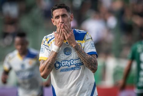 Di María había anticipado el título de Rosario Central. Di María había anticipado el título de Rosario Central.