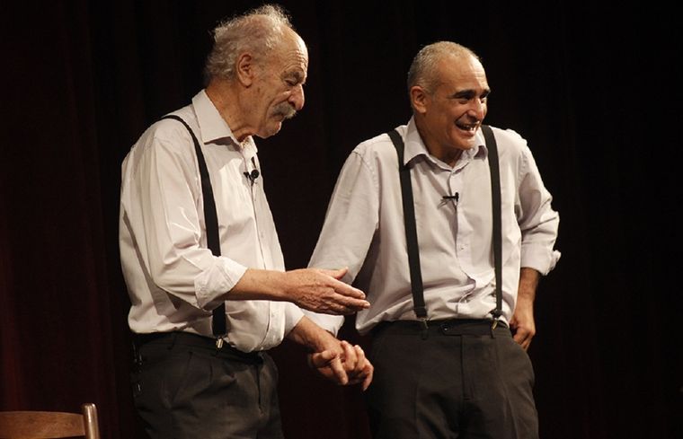 La maravillosa dupla que conforman Ernesto Suarez y Daniel Quiroga. Foto: Gentileza