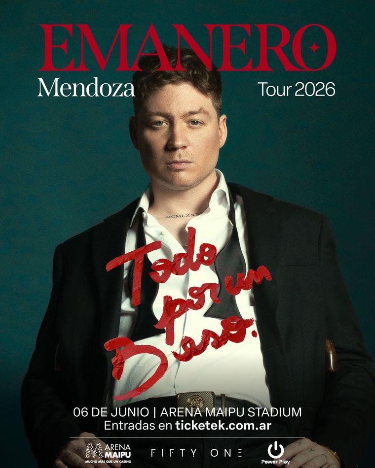 Dispuesto a darlo todo en el Arena Maipú, el músico promete un show amable y diseñado a la medida de su público actual. Dispuesto a darlo todo en el Arena Maipú, el músico promete un show amable y diseñado a la medida de su público actual. 