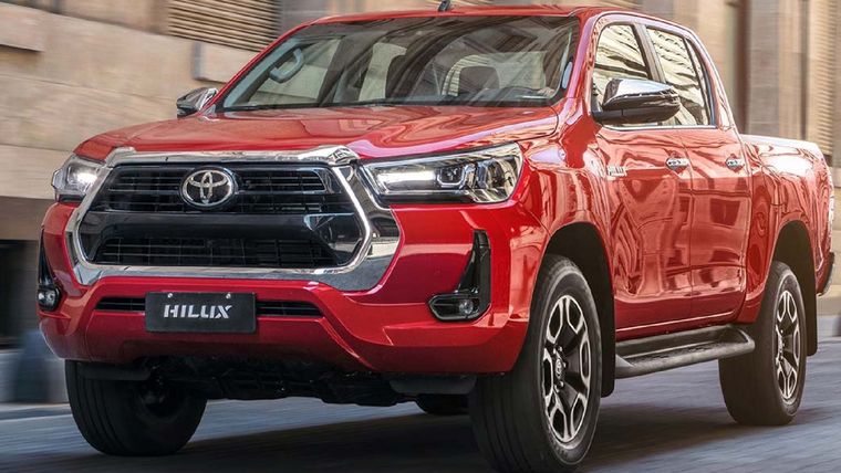 Toyota Hilux La próxima generación tendrá variantes híbridas.
