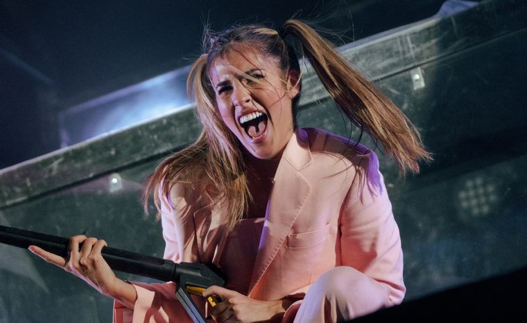 Julieta Poggio La ex Gran Hermano compartió escenario con Lola Poggio Foto: Mia Ferrari