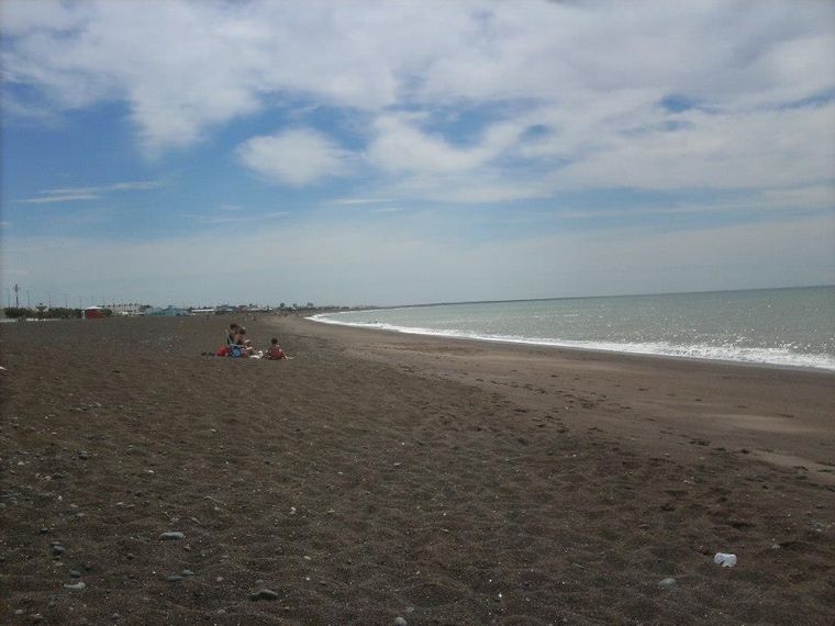 Playa Unión En esta costa se produjo el delito.