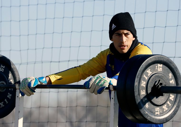 Esteban Andrada, en la mira de la Roma. Foto: Boca Juniors