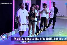 Nueve participantes formaron parte de la final por la prueba de la casa. Foto: Captura de pantalla Youtube Gran Hermano Argentina.