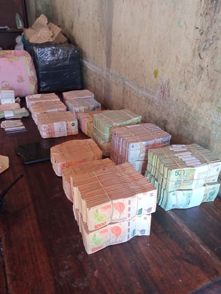 Los millones encontrados en Guaymallén