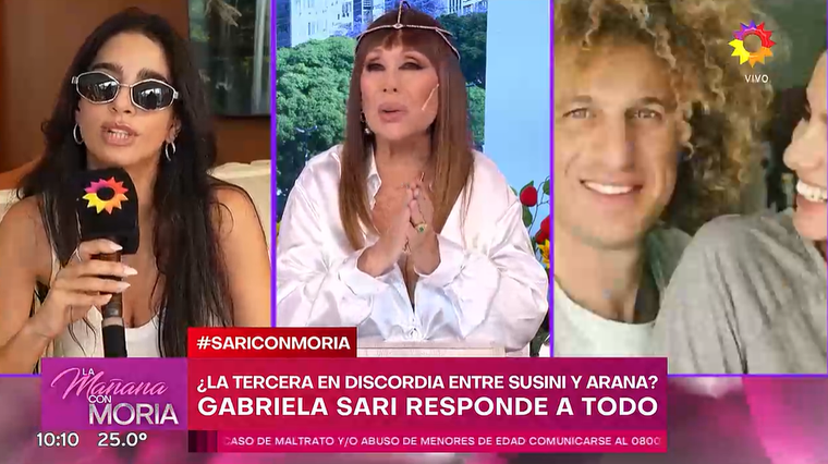 Gabriela Sari decidió hablar. Gabriela Sari decidió hablar.