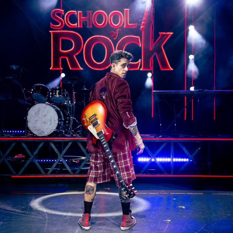 Agustín Aristarán protagonizará School of rock, el musical Foto: Gentileza Soy Prensa