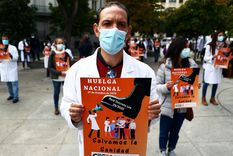 pandemia: huelga general de todos los medicos de espana