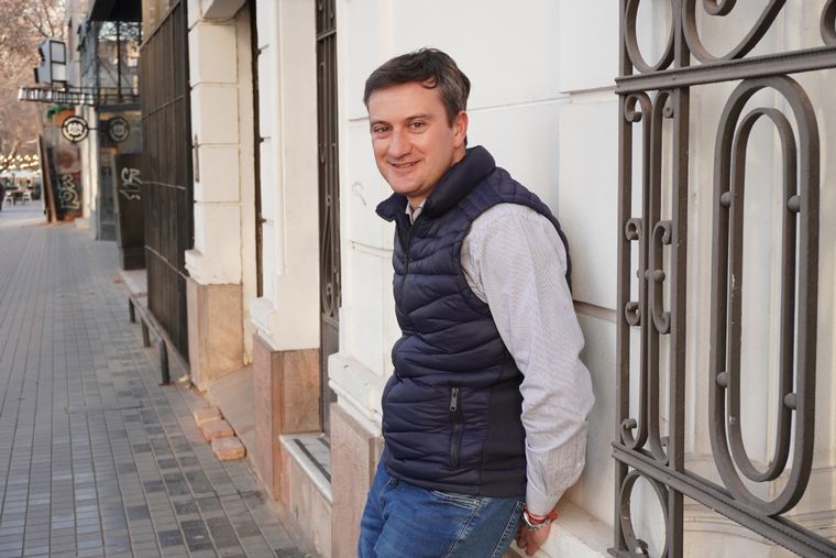 Rogelio Rabino en MDZ. Foto: Maximiliano Ríos / MDZ