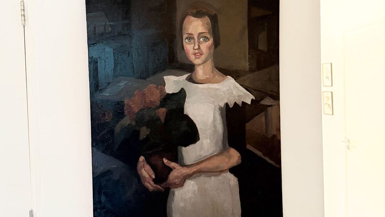 Se cree que "Retrato de una joven" se vendió en una subasta en 1940.