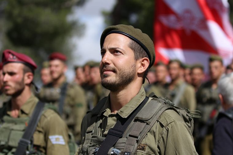  Ezequiel Trzcina, el argentino que luchó contra Hamás en Gaza. Foto: Gentileza / Ezequiel Trzcina