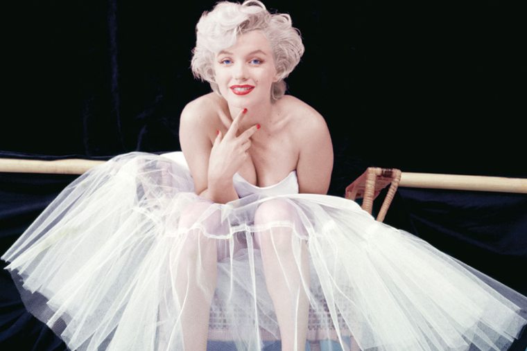 Marilyn Monroe siempre se robó todas las miradas.