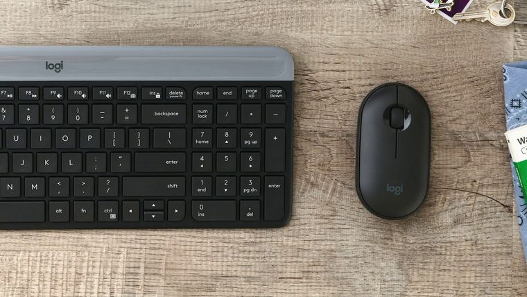El diseño del Logitech MK470 busca la elegancia y la reducción de ruidos molestos. El diseño del Logitech MK470 busca la elegancia y la reducción de ruidos molestos.