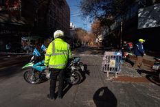 Así está la 9 de julio en la Ciudad de Mendoza Foto: Emilce Vargas / MDZ.