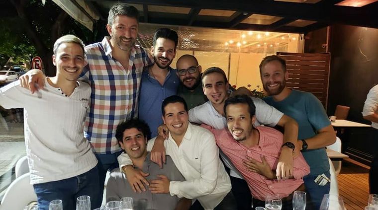 Gonzalo Conti, Juan Tuzzi, Pablo Villarroel, Francisco Pérez Ozán, Juan Vega, Nacho De Villafañe, Federico Lemos, Matías Torino y Pablo Icardi.