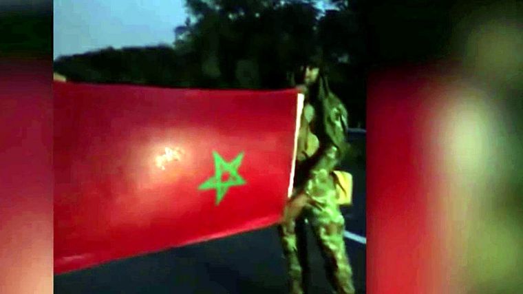 Imagen de un integrante del grupo, revelada por Nbc. Foto: Nbc.