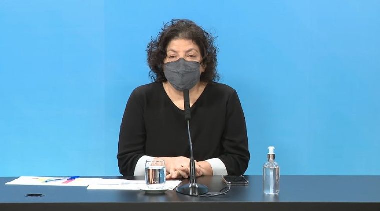 Caral Vizzotti, ministra de Salud de la Nación