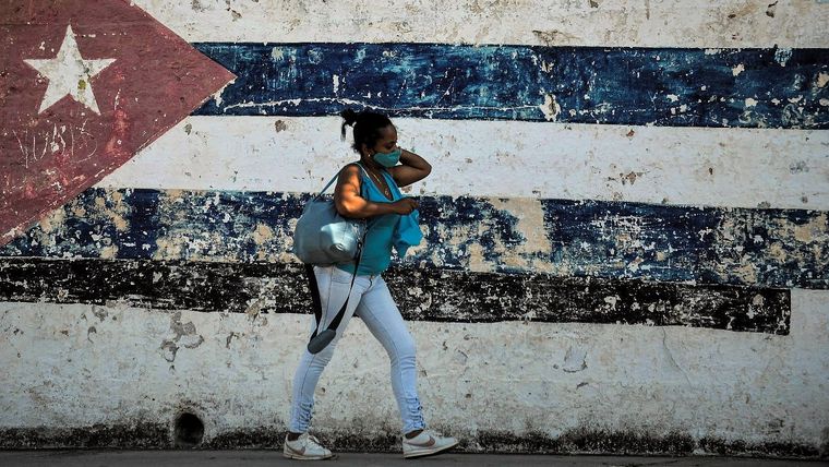 Cuba, en pandemia, a profundizado su crisis económica. Foto: Afp.