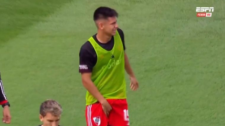 El gesto del Diablito lo dice todo. Foto: Captura video