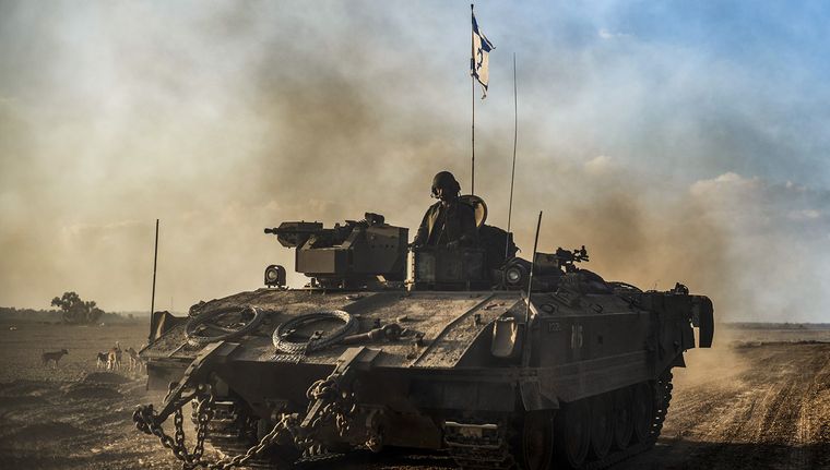 El Ejército israelí destacó el éxito de la ofensiva Foto: DPA